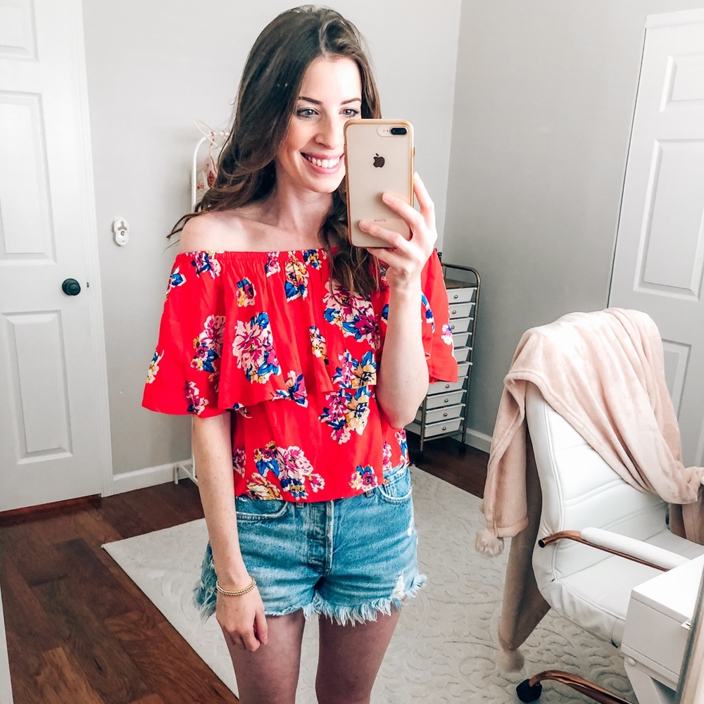 Strapless Top